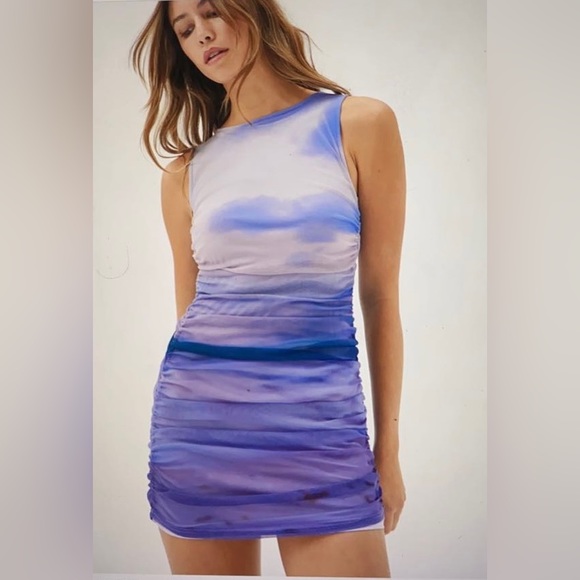 UO Austin Mesh Mini Dress - Picture 4 of 4